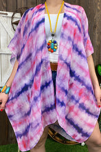 Load image into Gallery viewer, SK Pink/Purple Kimono
