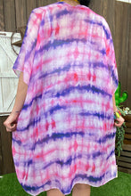 Load image into Gallery viewer, SK Pink/Purple Kimono
