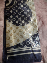 Load image into Gallery viewer, Flower Satin Fashion Scarf
