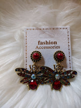 Load image into Gallery viewer, Bee Dangle Earrings
