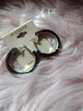 Load image into Gallery viewer, Sassy Bling Hoop Earrings
