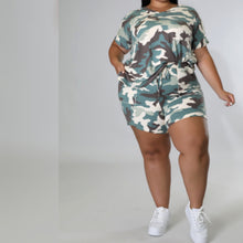 Load image into Gallery viewer, Around The Way Short Set Camo
