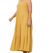 Load image into Gallery viewer, Elaine Sleeveless Top Tier Maxi
