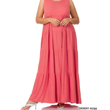 Load image into Gallery viewer, Elaine Sleeveless Top Tier Maxi

