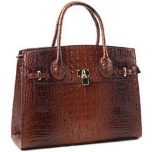 Load image into Gallery viewer, Coffee Ostrich Bag
