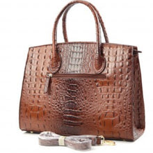 Load image into Gallery viewer, Coffee Ostrich Bag

