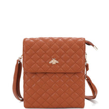 Load image into Gallery viewer, Bee Quilted Crossbody Bag
