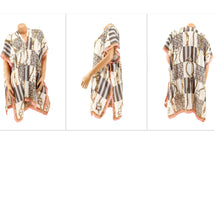 Load image into Gallery viewer, Greek Chain Print Kimono
