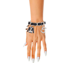 Load image into Gallery viewer, SK Silver C5 Charm Bracelet

