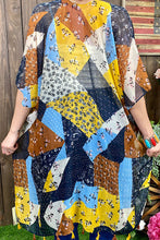 Load image into Gallery viewer, SK Multi Color Floral &amp; Polka Dot Kimono
