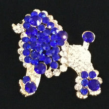 Load image into Gallery viewer, Stone Poodle Brooch

