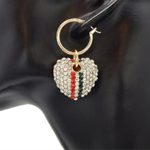Load image into Gallery viewer, GG Heart Earrings
