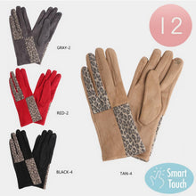 Load image into Gallery viewer, Leopard Patterned Smart Gloves
