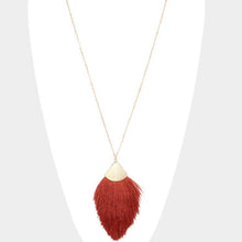 Load image into Gallery viewer, Long Tassel Necklace
