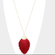 Load image into Gallery viewer, Long Tassel Necklace
