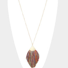 Load image into Gallery viewer, Long Tassel Necklace
