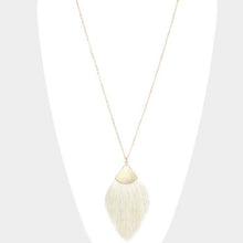 Load image into Gallery viewer, Long Tassel Necklace
