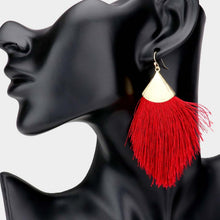 Load image into Gallery viewer, Flow With The Wind Tassel Earrings
