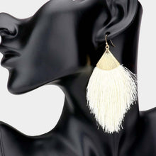 Load image into Gallery viewer, Flow With The Wind Tassel Earrings
