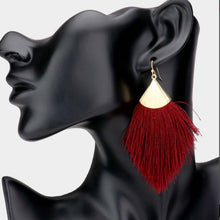 Load image into Gallery viewer, Flow With The Wind Tassel Earrings
