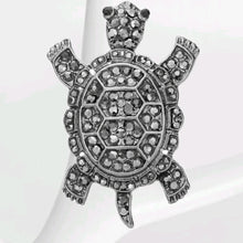 Load image into Gallery viewer, Stone Turtle Ring
