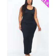 Load image into Gallery viewer, Bodycon Maxi Dress - Black &amp; Yellow
